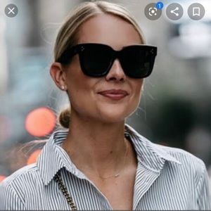 Celine Kim square oversized sunglasses